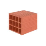 طوب احمر  مفرغ  انصاف 12 فتحة  مصنع الصراط مقاس 20   سم 